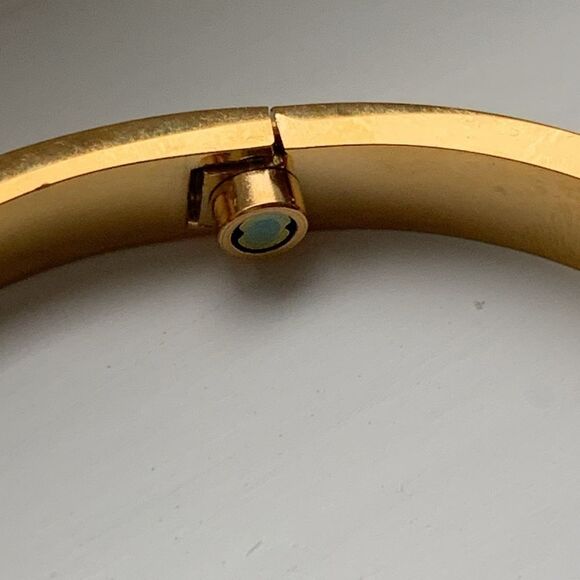 Iconic Gold Tone Screw Bracelet, Screwdriver & Crystals, Luxury Unisex Bangle - Picture 8 of 12